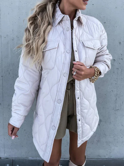 Women's Modern Collar Winter Coat