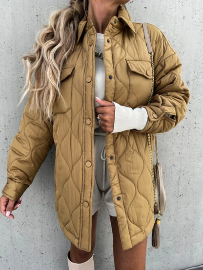 Women's Modern Collar Winter Coat