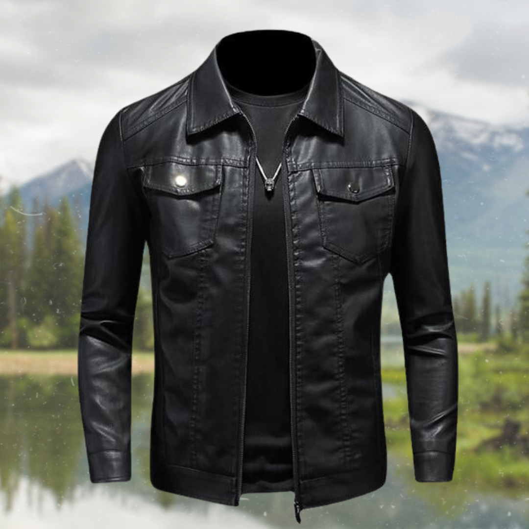 Leather Jacket Trendy Modern Style