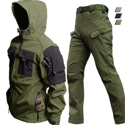 Practical Outfit | Hoodie and Cargo Pants Set