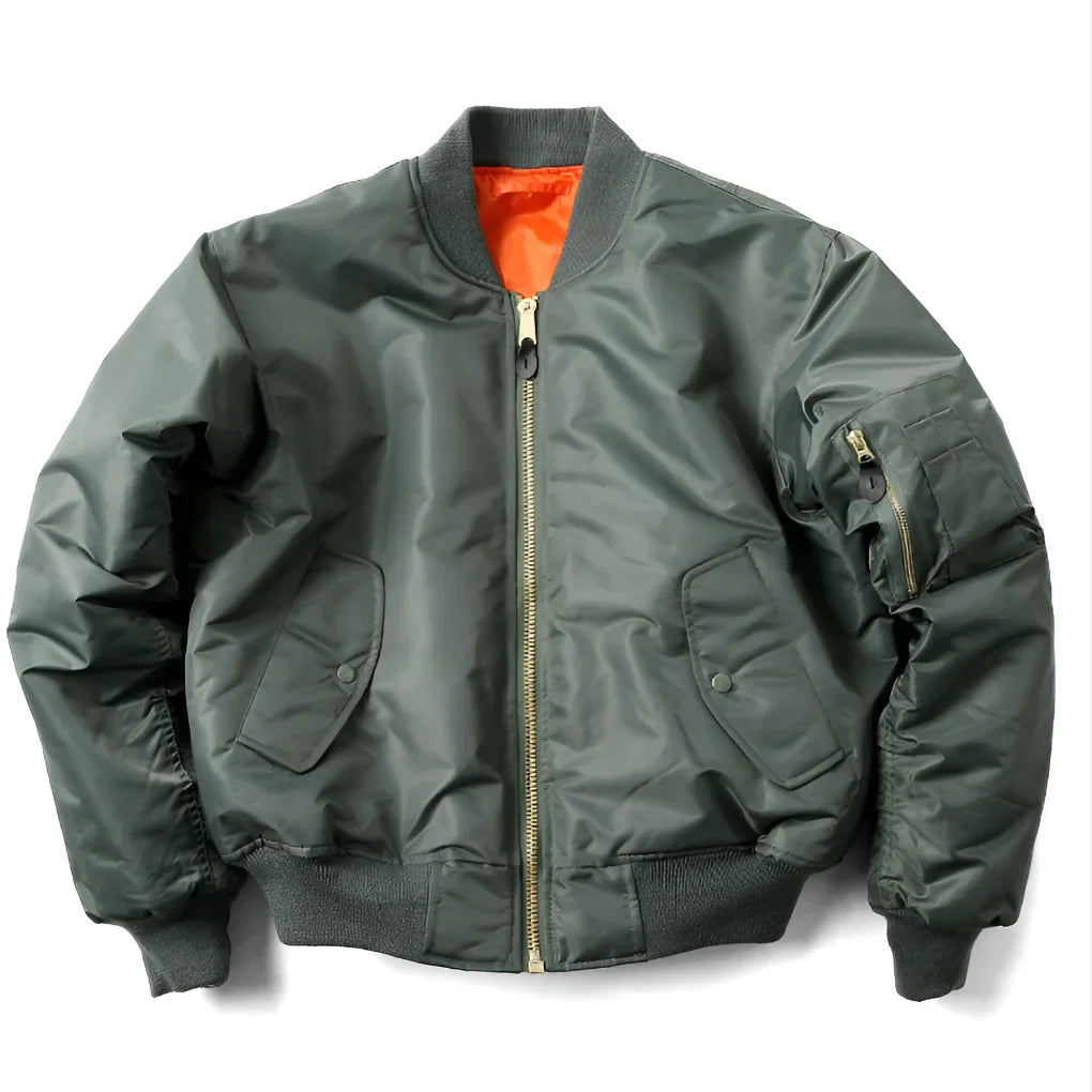 Elegante Unisex-Bomberjacke Damen - IdealeKleiden