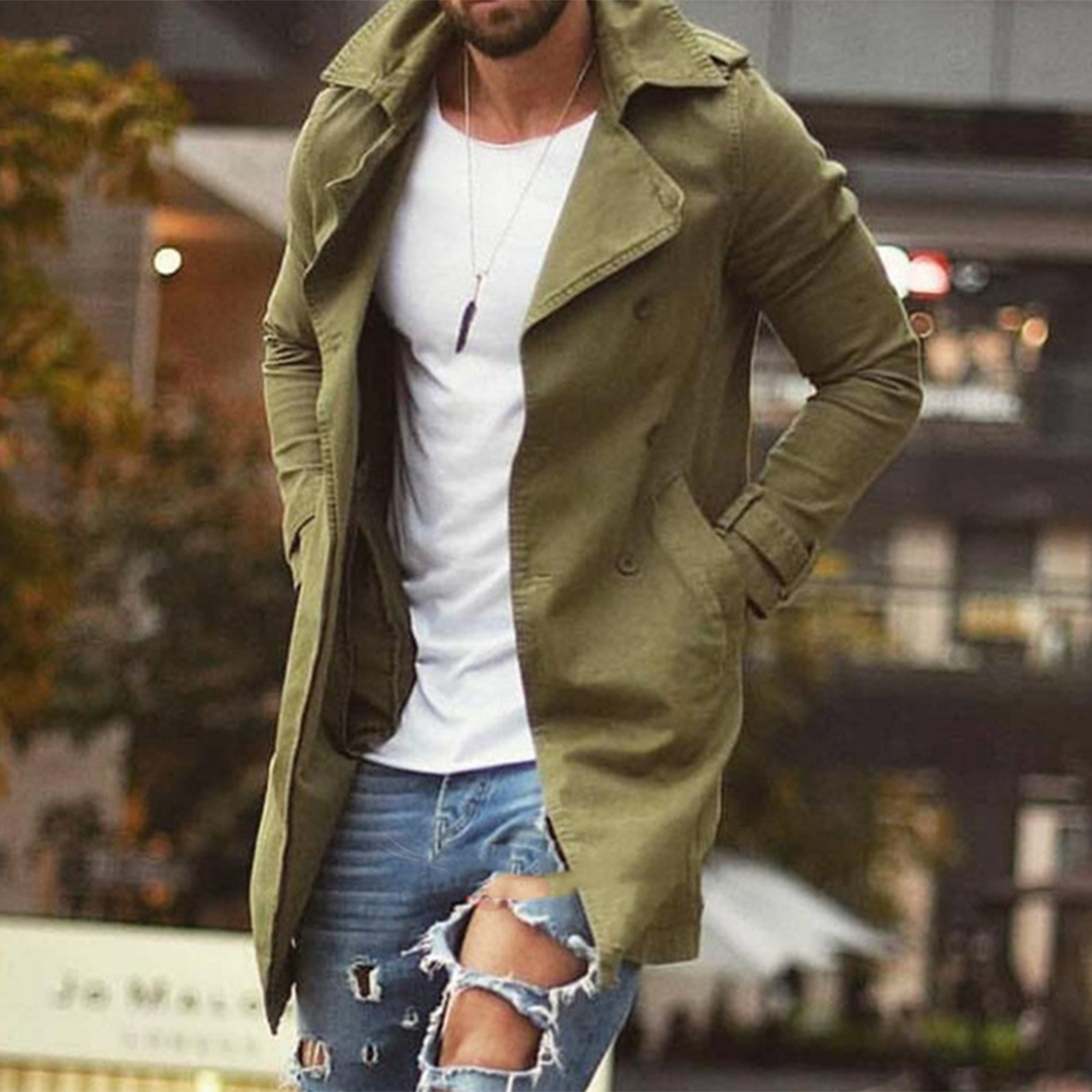 Men's Long Elegant Winter Jacket