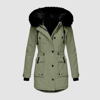 Women's Waterproof Winter Jacket Elegant Warm