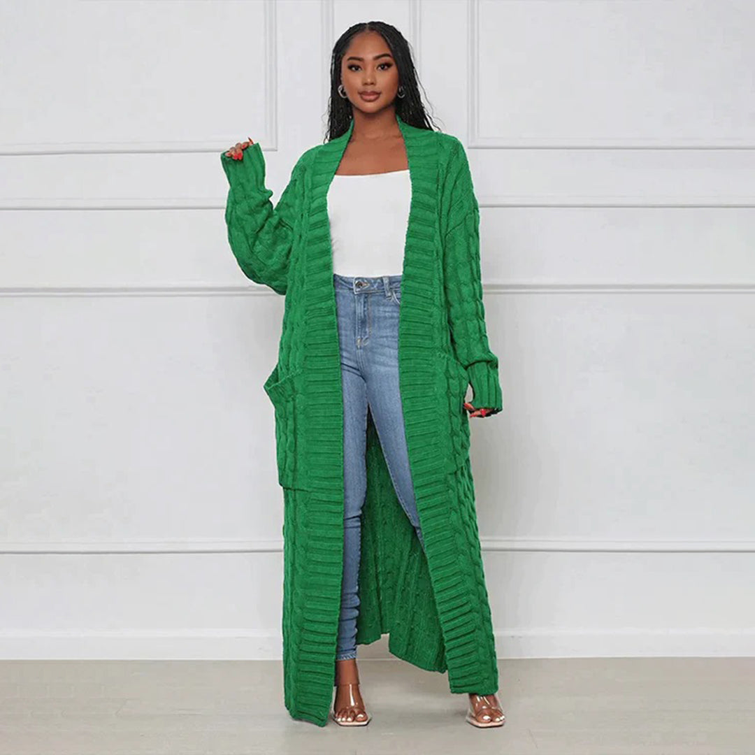 Women's Classic Long Winter Cardigan