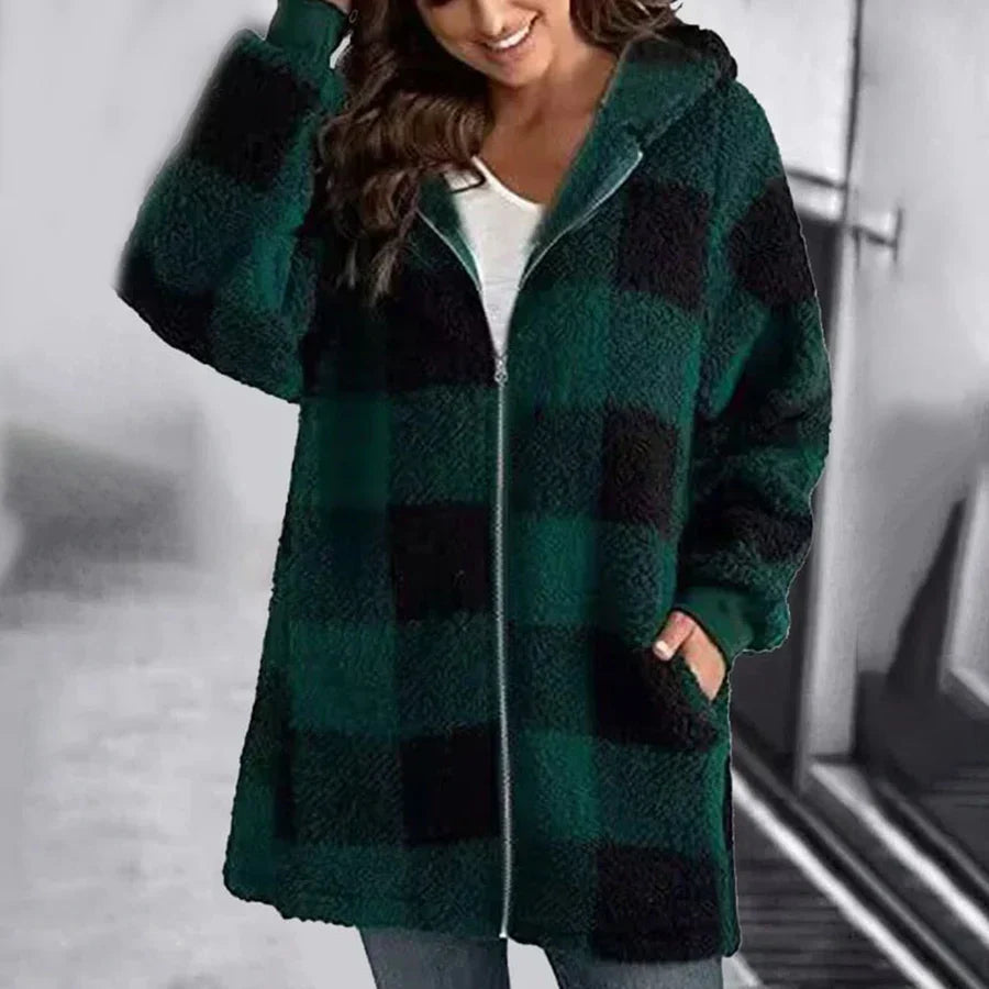 Übergroßer Kapuzenpullover Luxus Fleece