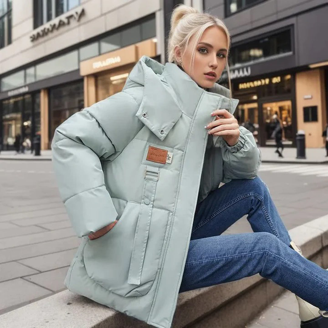 Warm Winter Dress Elegant Women's Jacket
