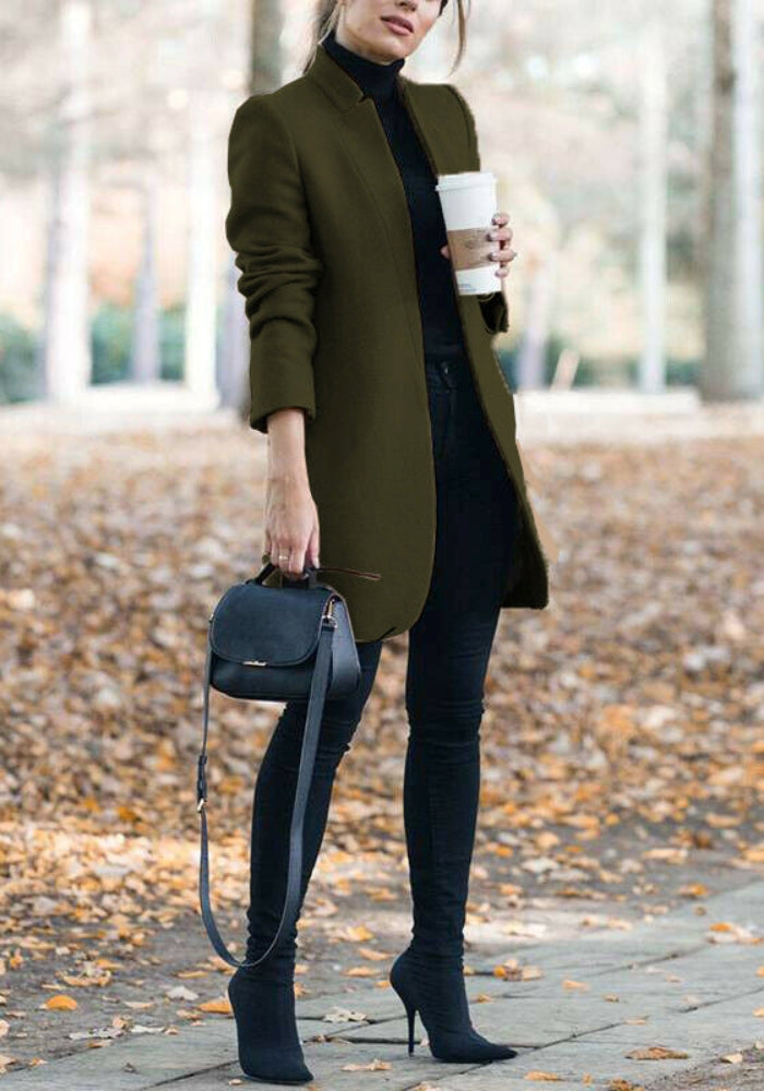 Modern Blazer Women Elegant Casual