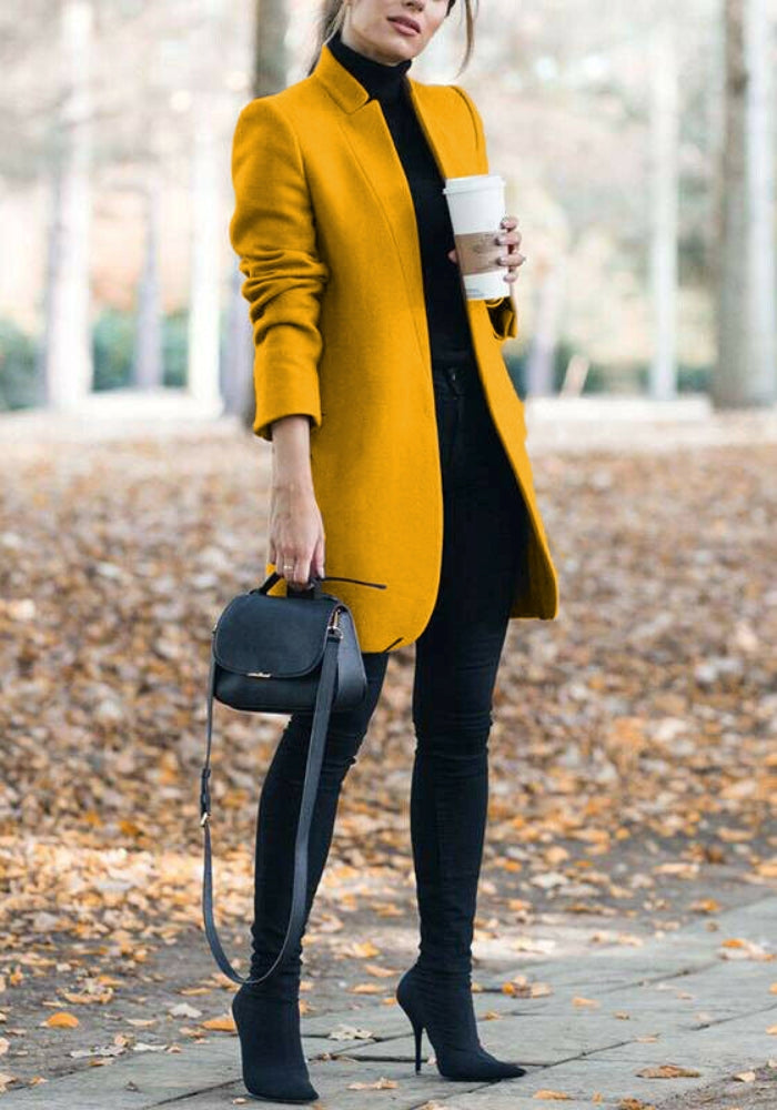 Modern Blazer Women Elegant Casual