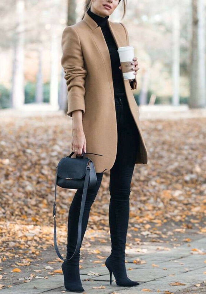 Modern Blazer Women Elegant Casual