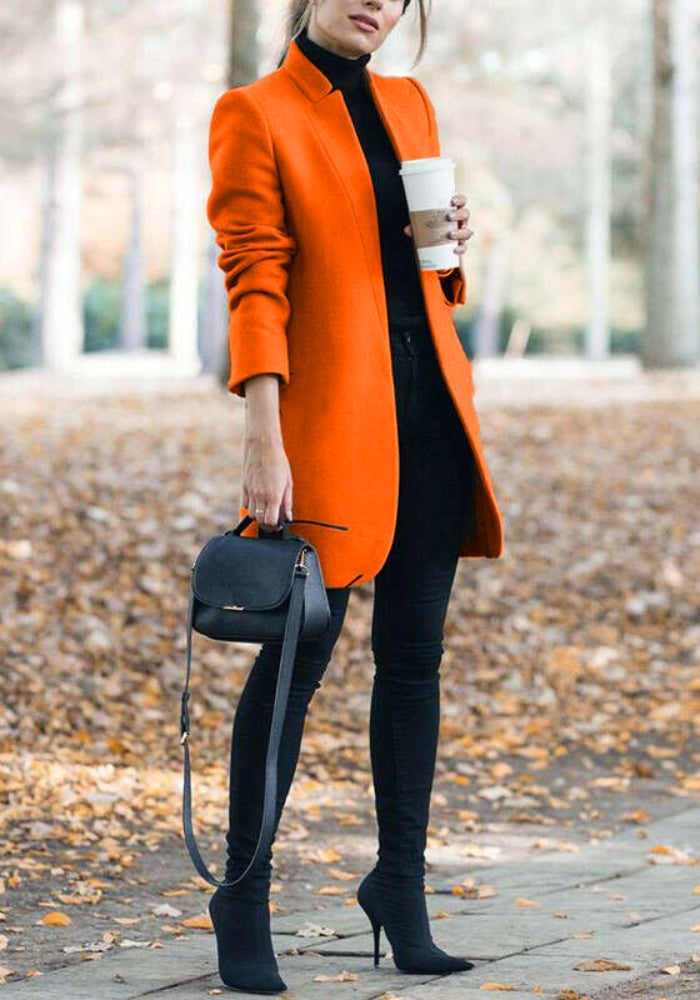 Modern Blazer Women Elegant Casual