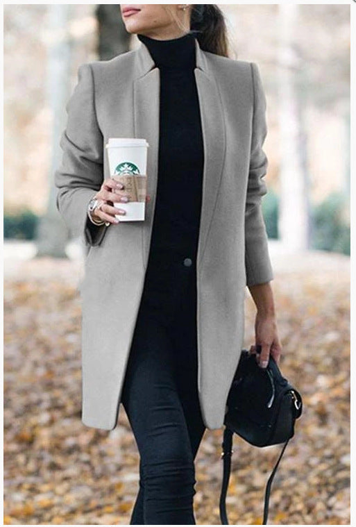 Modern Blazer Women Elegant Casual