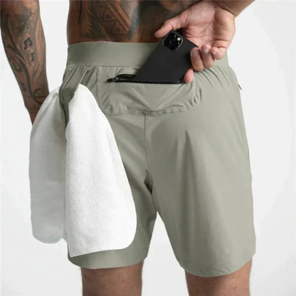 Men's Lightweight Sports Shorts Drawstring