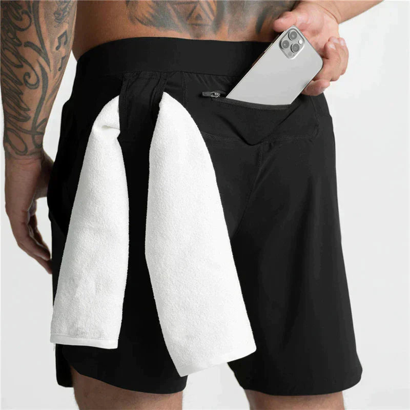 Men's Lightweight Sports Shorts Drawstring