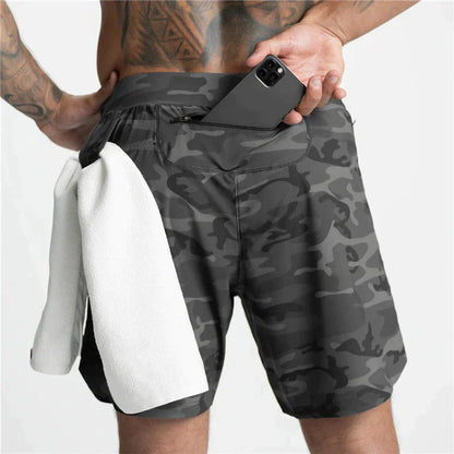 Men's Lightweight Sports Shorts Drawstring