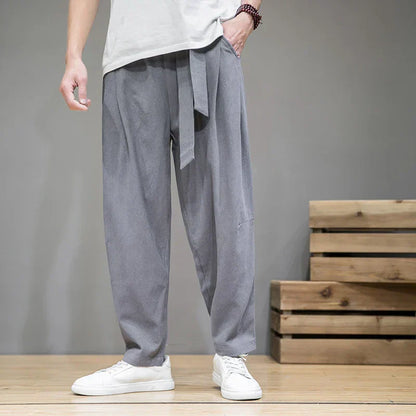 Men's Comfortable Relaxed Fit Trousers