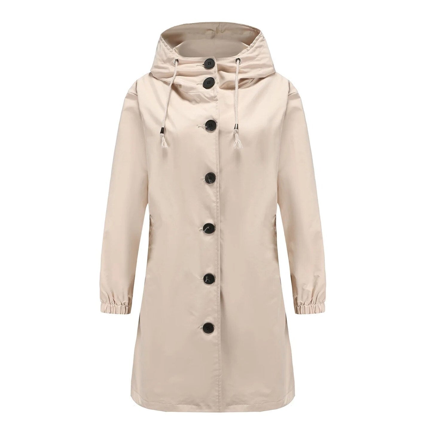 Stylish Women's Raincoat Trench Coat