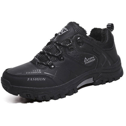 Men's Waterproof Leather Winter Boots
