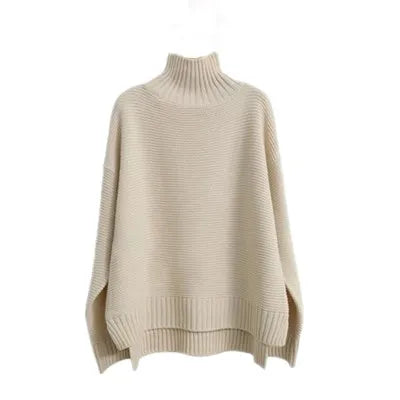 Oversized Turtleneck Sweaters for Women - Soft & Comfortable