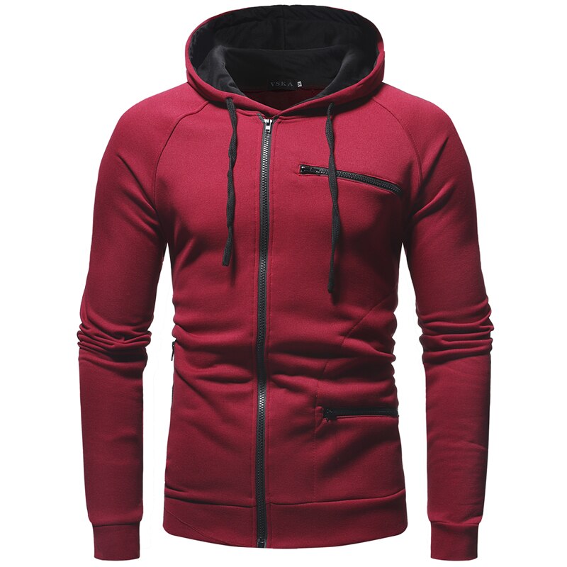 Men's Hooded Sweatshirt ZipperSporty