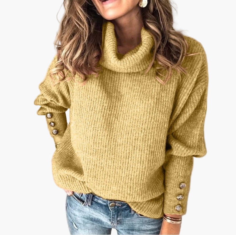 Stylish Turtleneck Sweater Modern Design