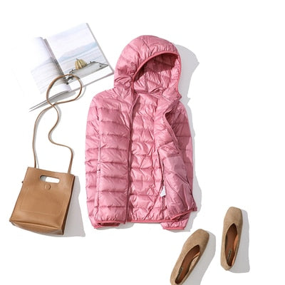 Women's Lightweight Down Winter Jacket