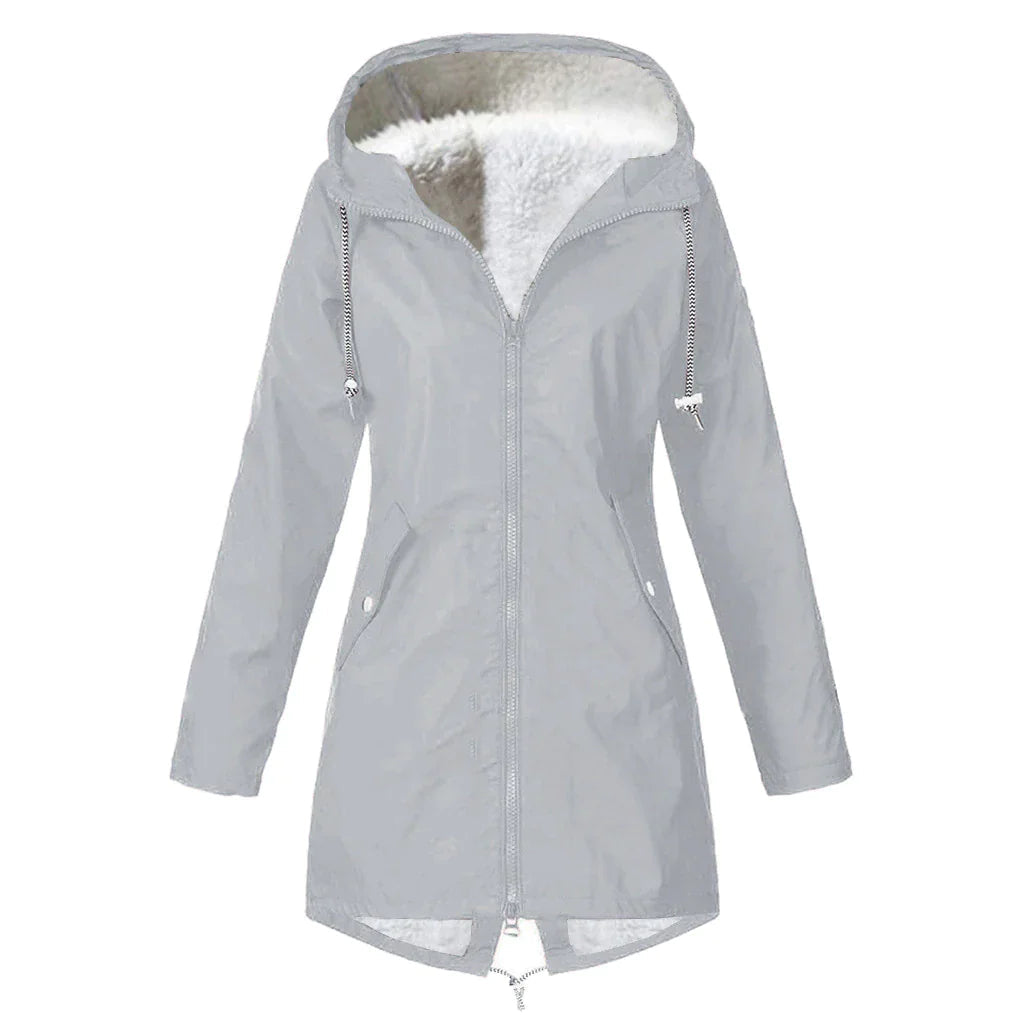 Waterproof Fleece Jacket for Women Warm and Comfortable Autumn Winter