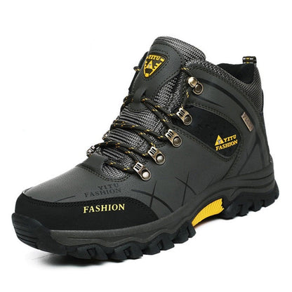 Herren Winterstiefel Wasserdicht Leder - IdealeKleiden