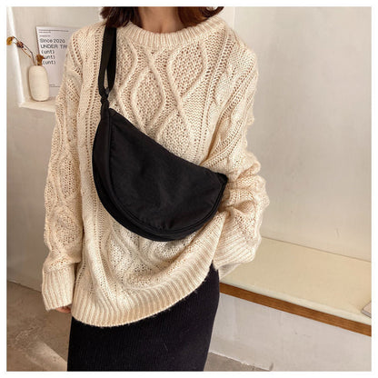 Dresses Half-moon Shaped Braided Plain Elegant