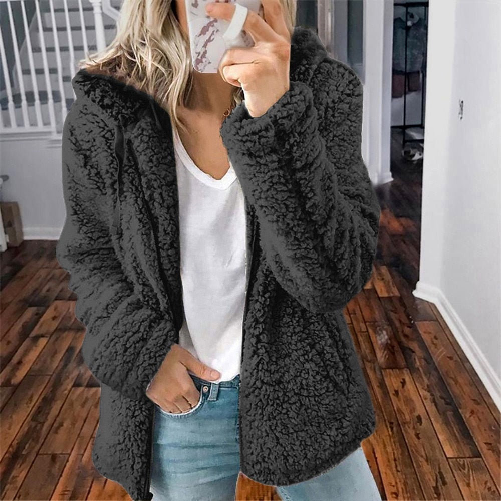 Hooded Vest Soft & Warm Winter