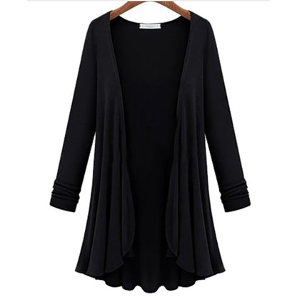 Autumn Dress Women Elegant Ruffles