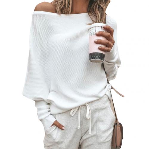 Stylish Off-Shoulder Sweatshirt Jacket for Women