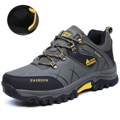 Men's Waterproof Leather Winter Boots