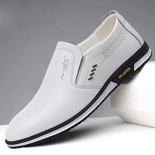 Elegante Leder Schuhe für Herren Vielfältige Farben - IdealeKleiden