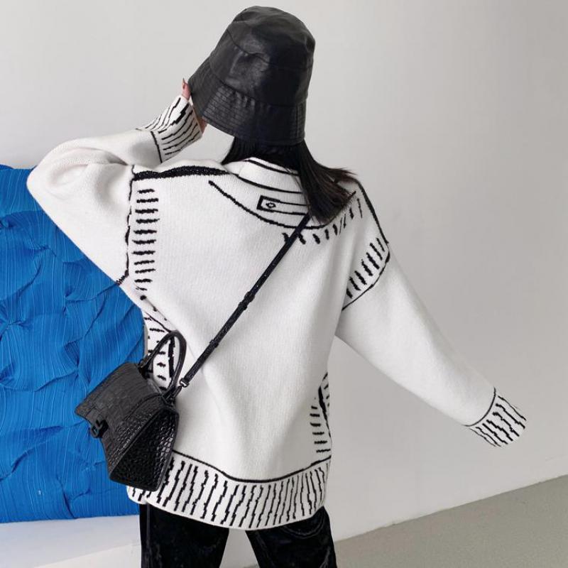 Kuschel Cardigan Ocean Blau Oversized - IdealeKleiden