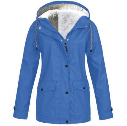 Waterproof Outdoor Jacket Warm Lined