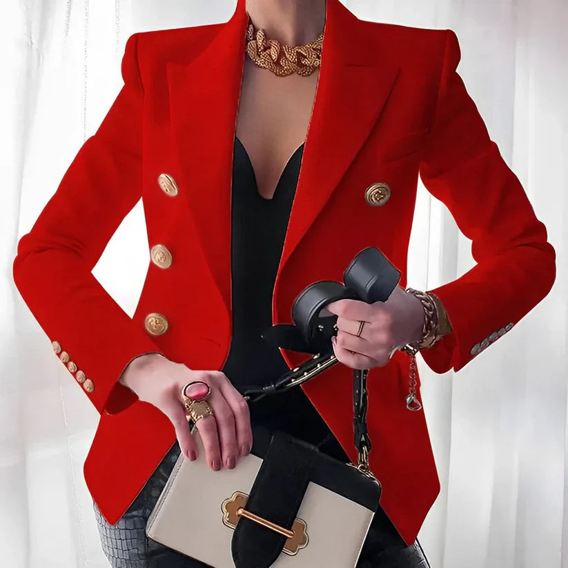 Luxury Women's Blazer Elegant Business