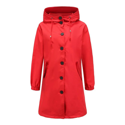 Stylish Women's Raincoat Trench Coat