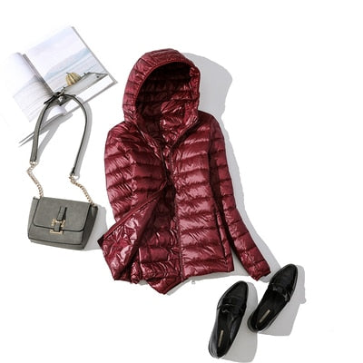 Women's Lightweight Down Winter Jacket