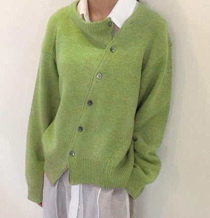 Women's Elegant Cashmere Vest with Buttons