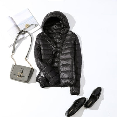 Women's Lightweight Down Winter Jacket
