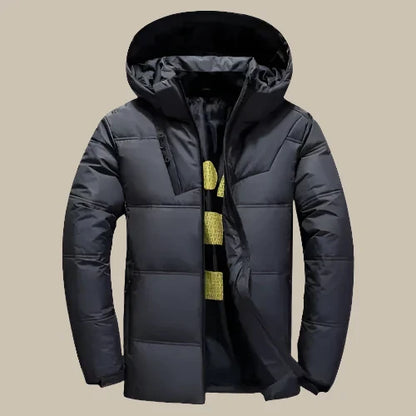 Herren Daunenjacke Warm Isoliert Stylisch