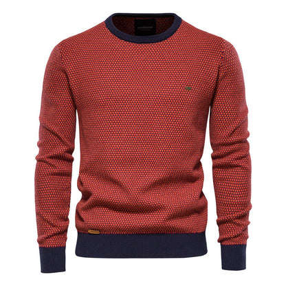 Men's Clothing Round Neck Pullover Casual