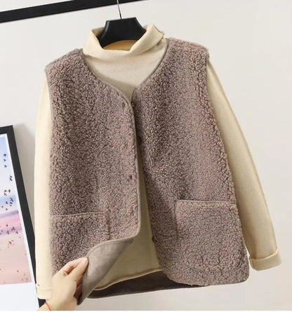 Stylish Women's Fleece Cardigan