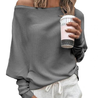 Stylish Off-The-Shoulder Sweater