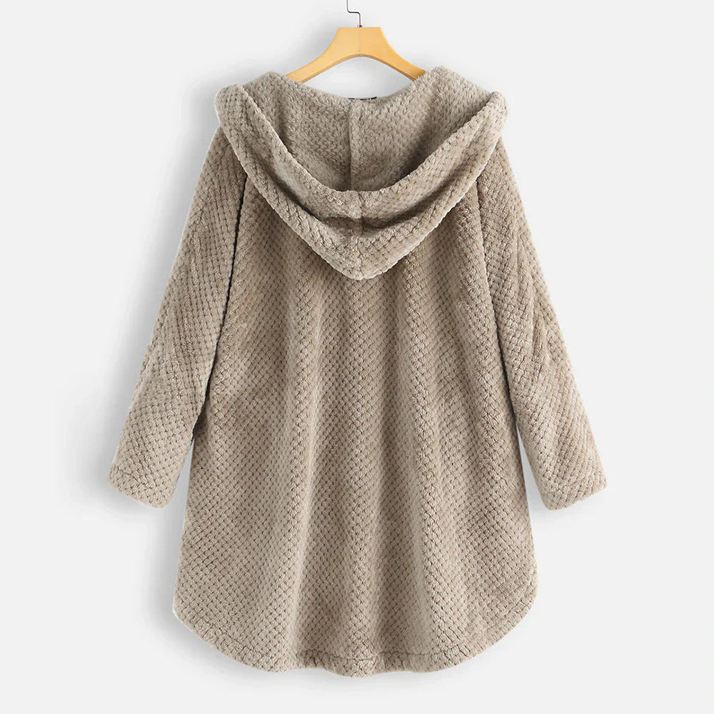 Damen Fleecejacke Warm Winterlich - IdealeKleiden