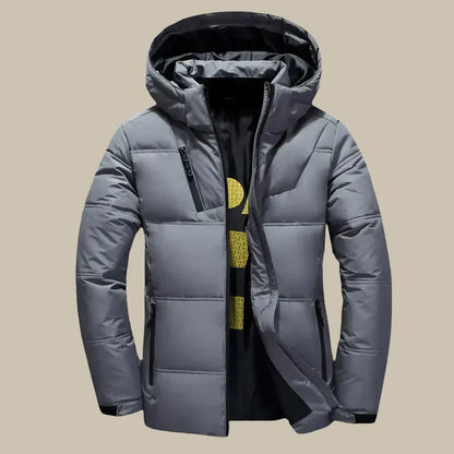 Herren Daunenjacke Warm Isoliert Stylisch