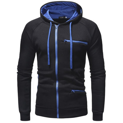 Men's Hooded Sweatshirt ZipperSporty