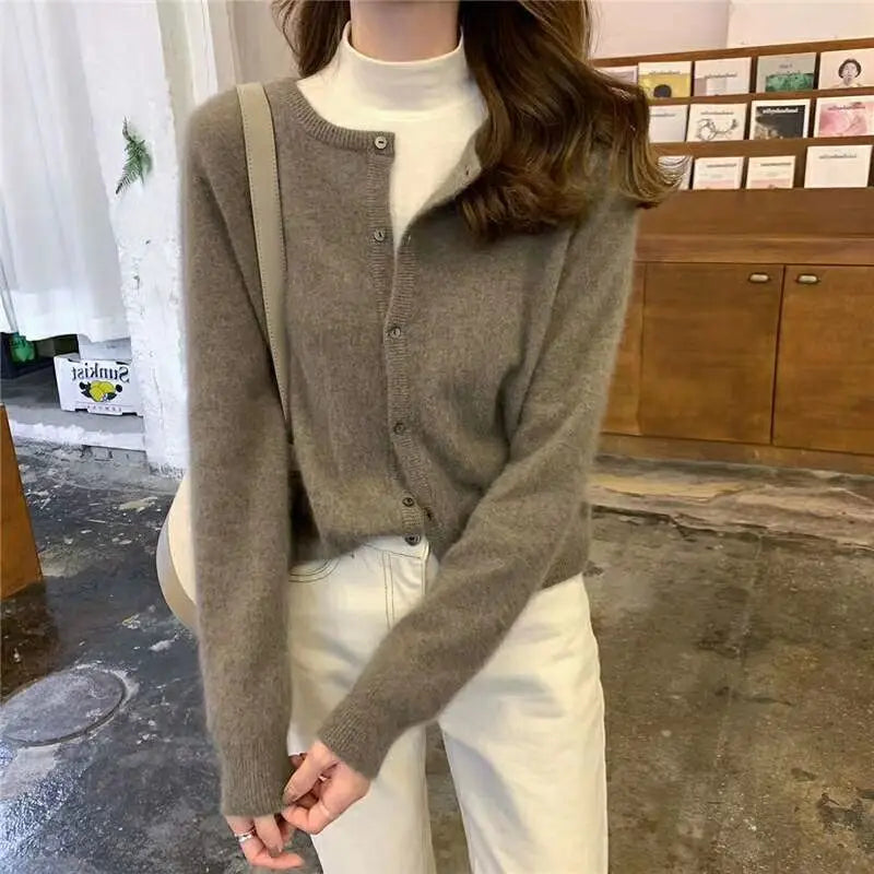 Cozy Open Front Cardigan for Women