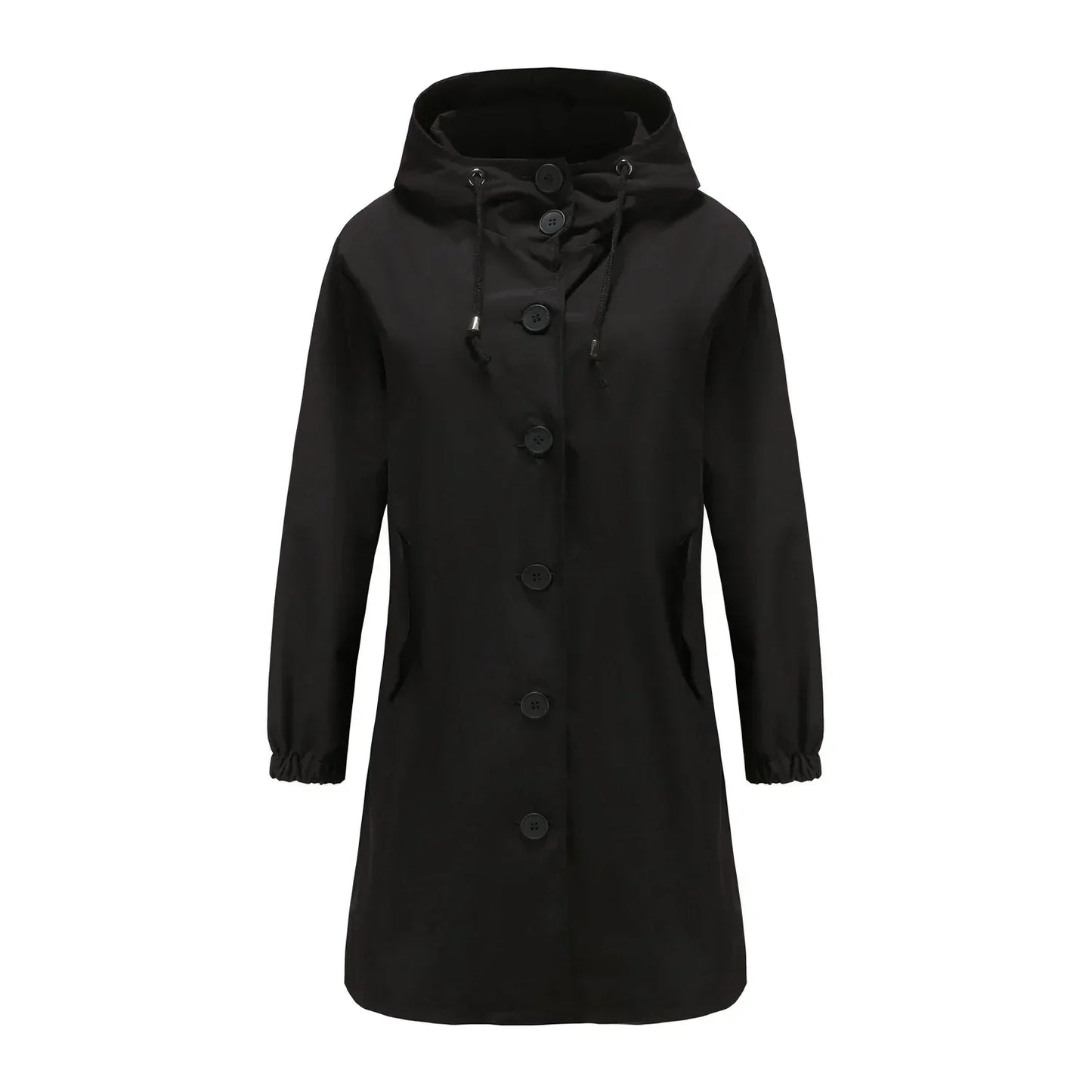 Stylish Women's Raincoat Trench Coat