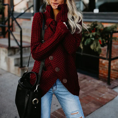 Stylish Turtleneck Asymmetrical Modern Design